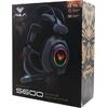 Ακουστικά AULA gaming headset Mountain S600, RGB, USB, 50mm, μαύρο